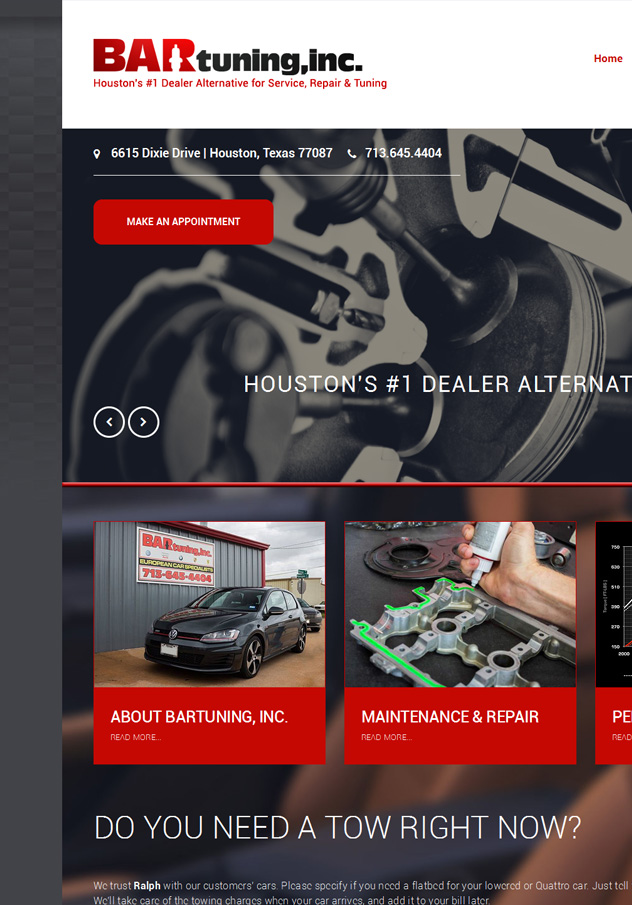 BARtuning Website