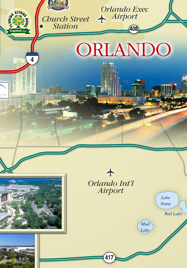Hilton Orlando Vicinity Map