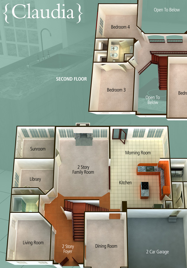 KHov Homes 3D Floorplan