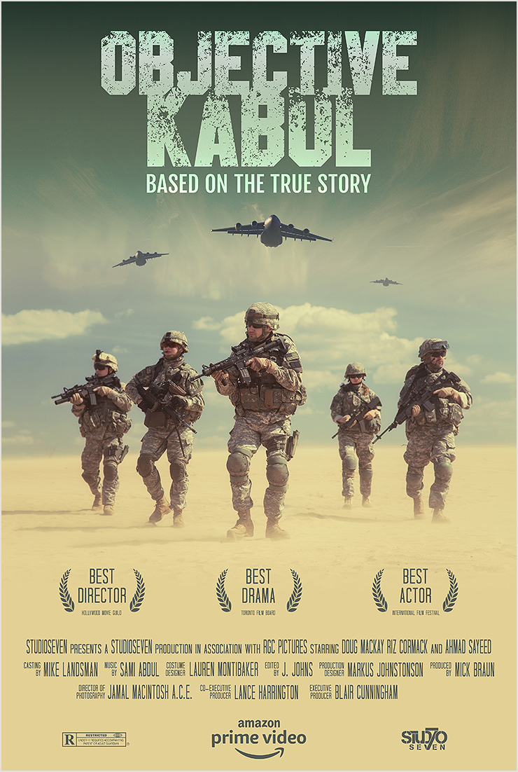 Objective Kabul Movie Poster
