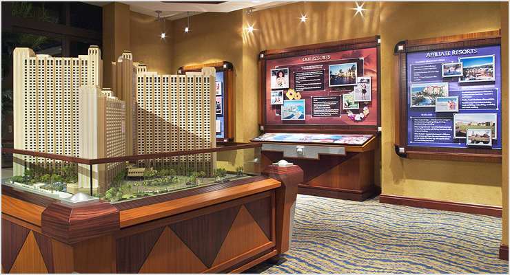 Hilton Grand Vacations Club Display Design