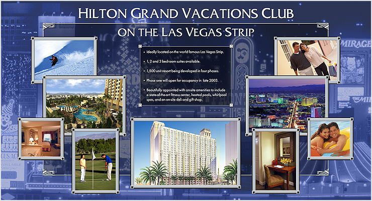 Hilton Grand Vacations Club Display Design