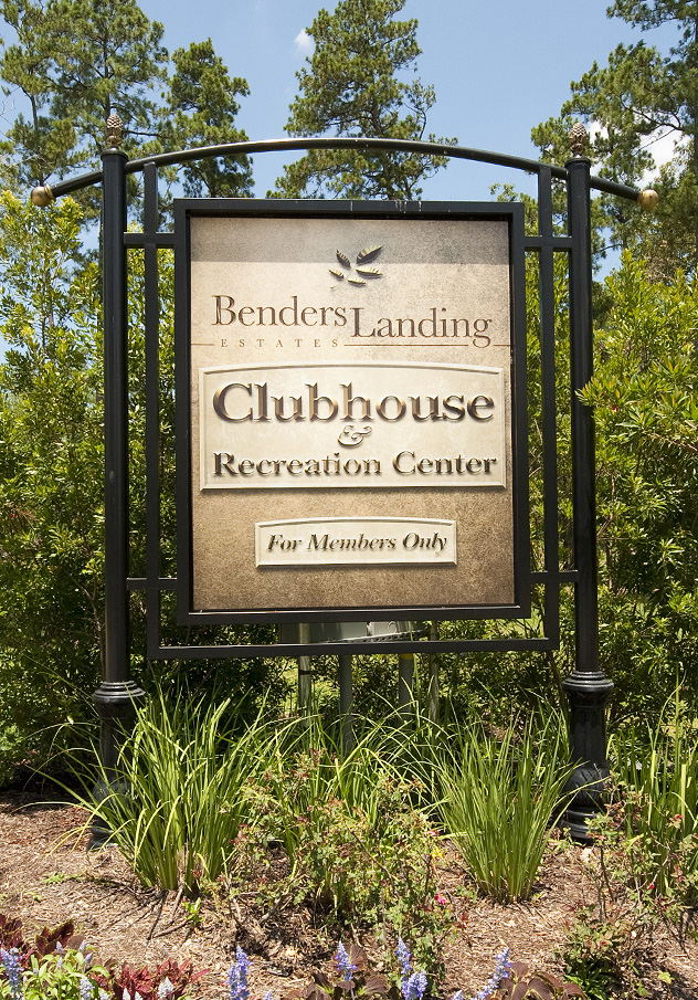 Benders Landing Estates Signage