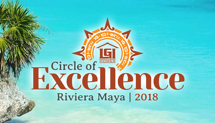 LGI Homes Circle of Excellence 2018