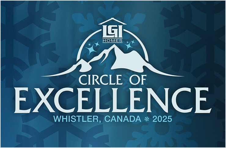 LGI Homes Circle of Excellence 2025