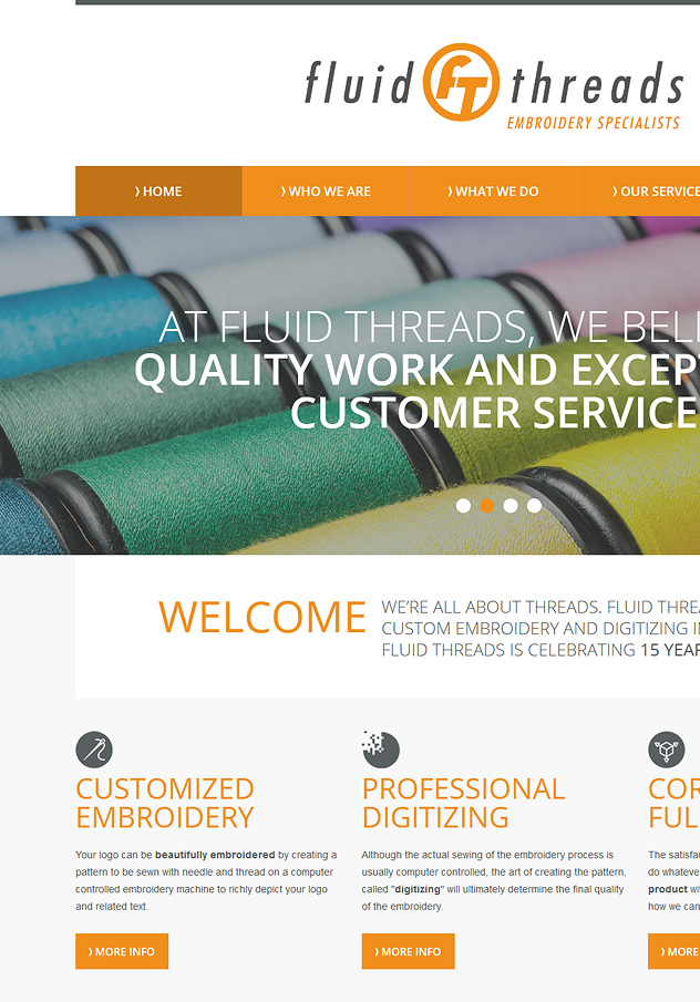 Fluid Threads Website