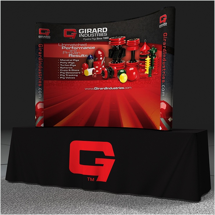 Girard Industries Table Top Tradeshow Display