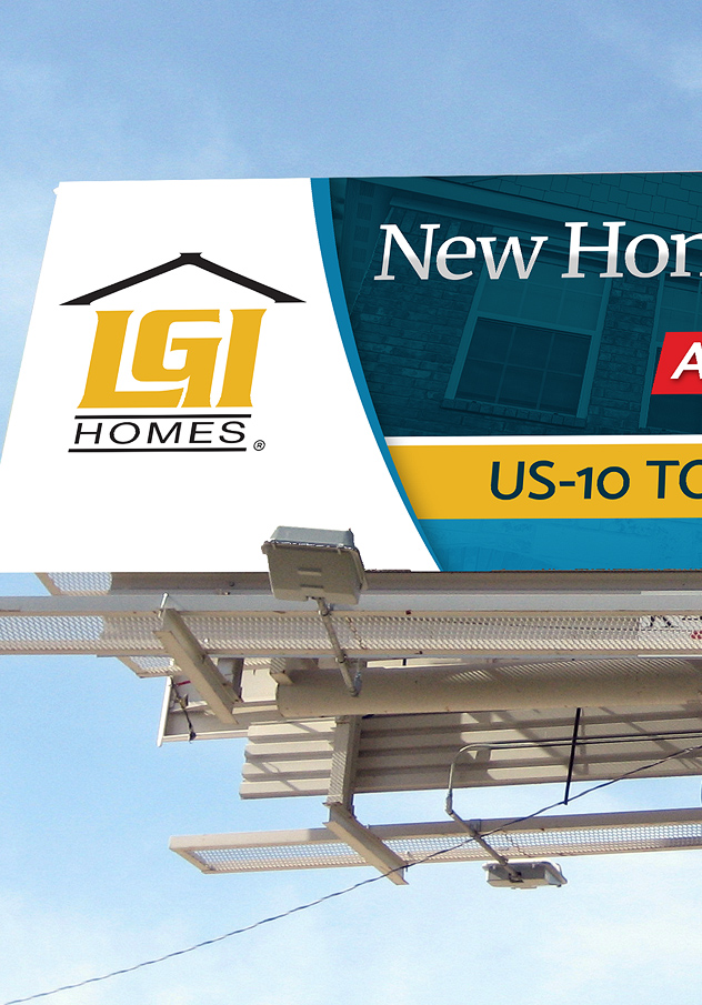 LGI Homes Billboard Design