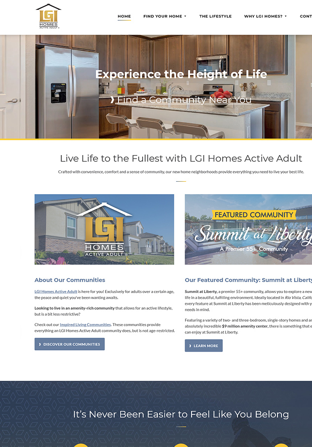LGI Homes Active Adult