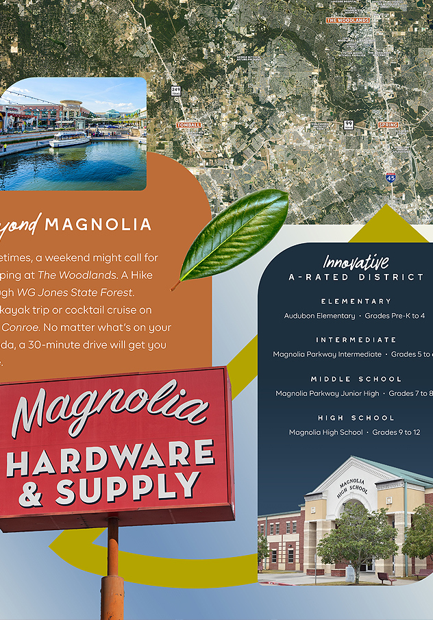 Magnolia Woods Sales Displays