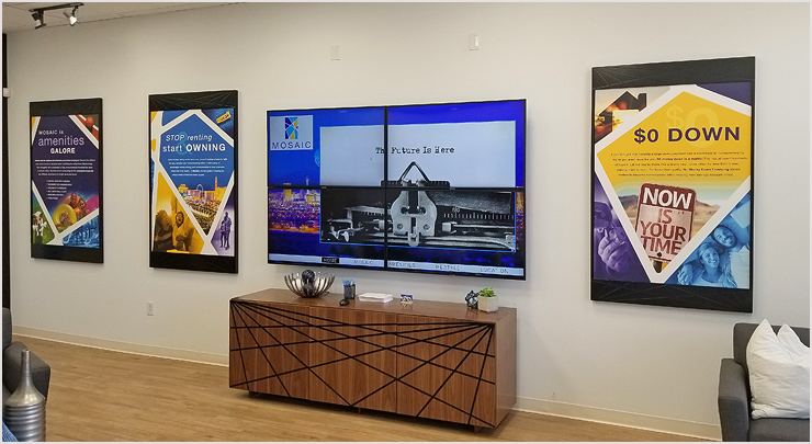 Mosaic Information Center Displays