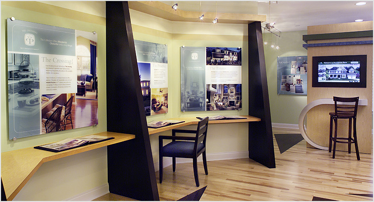 KHov Providence Place Welcome Center Display Designs