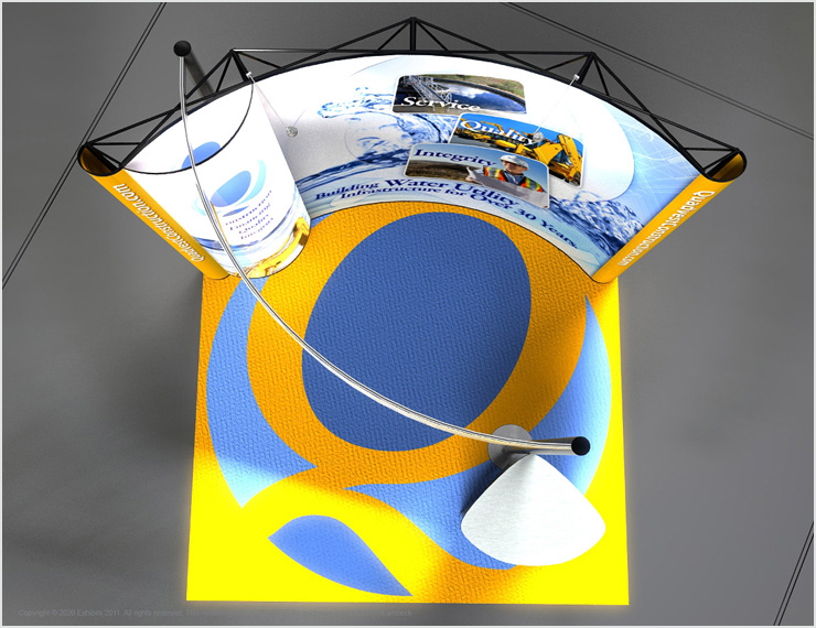 Quadvest Tradeshow Display Design