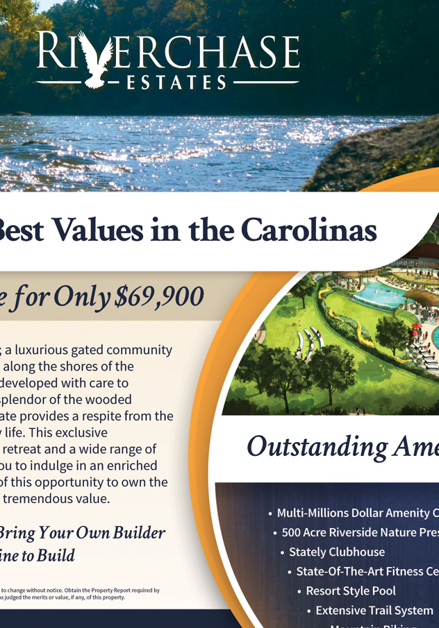 Riverchase Estates Mailer Design