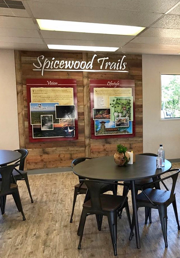 Spicewood Trails Sales Displays