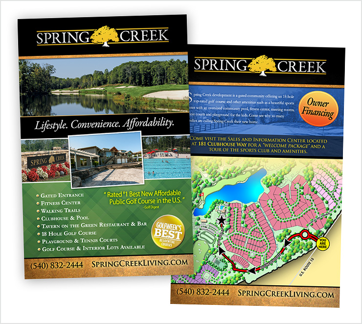 Spring Creek Marketing Collateral
