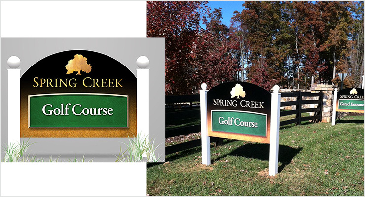 Spring Creek Display & Signage Design