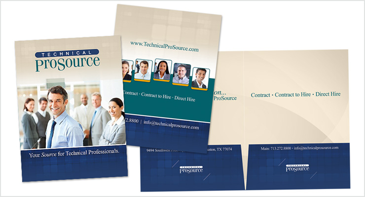 Technical ProSource Presentation Folder Designs
