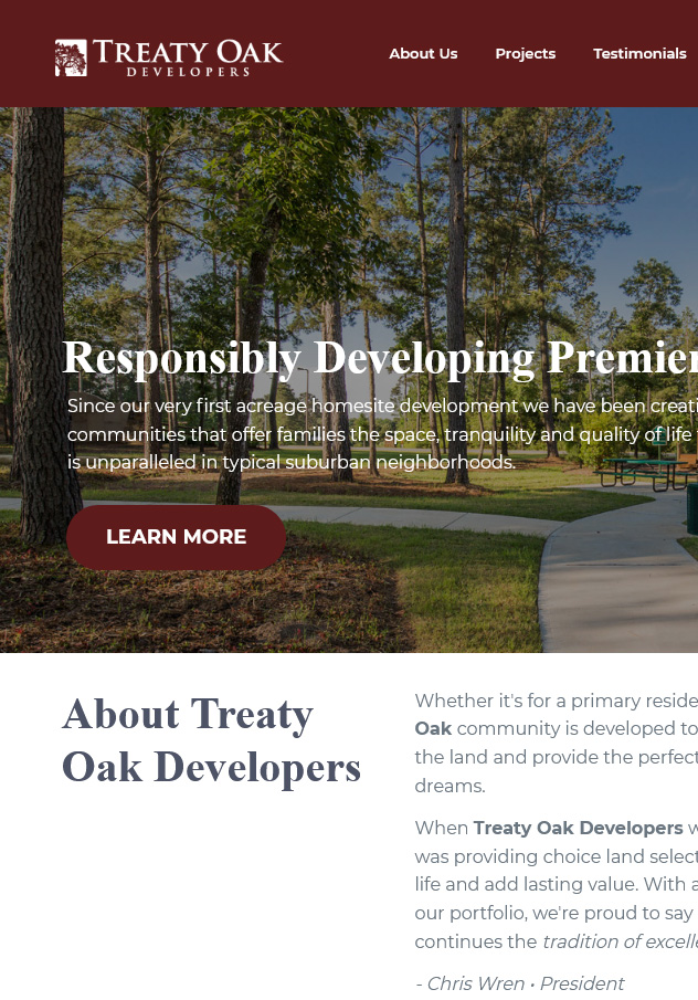 Treaty Oak Developers